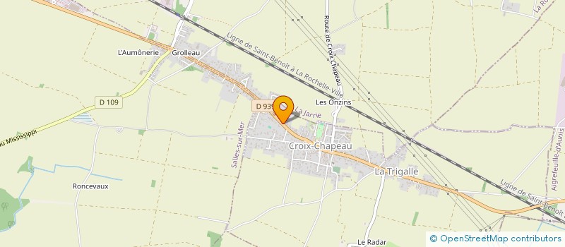 localisation de l'entreprise SCI KERAUNIS  CROIX-CHAPEAU