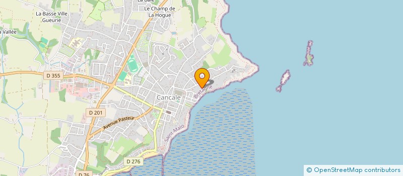 localisation de l'entreprise SCI KERBER IMMO  CANCALE