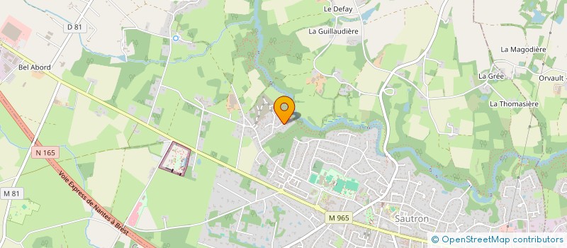 localisation de l'entreprise SCI KERBOISD 2 à SAUTRON