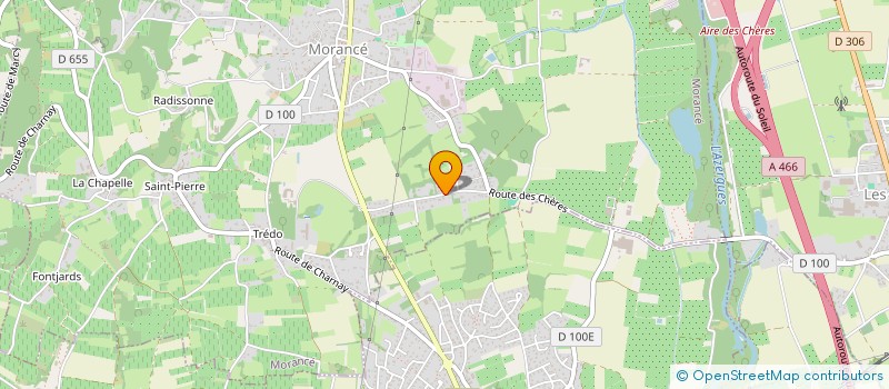 localisation de l'entreprise SCI KERBRUNE  MORANCE