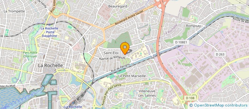 localisation de l'entreprise SCI KERCAB à LA ROCHELLE