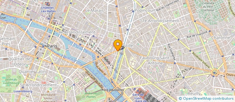 localisation de l'entreprise SCI KERCAMBRE  PARIS