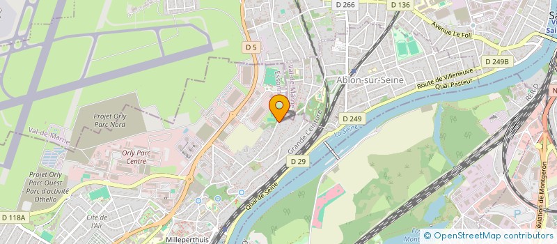 localisation de l'entreprise SCI KERCHINS à ATHIS-MONS