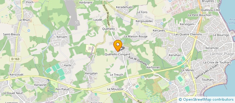 localisation de l'entreprise SCI KERCHOISE  LARMOR-PLAGE