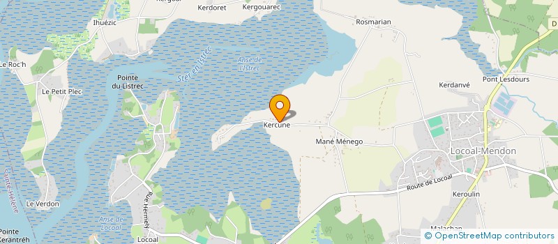 localisation de l'entreprise SCI KERCUNE  LOCOAL-MENDON