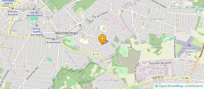 localisation de l'entreprise SCI KERCYMIL à MONTFERMEIL