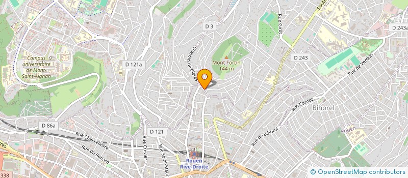 localisation de l'entreprise SCI KERDENT à BOIS-GUILLAUME