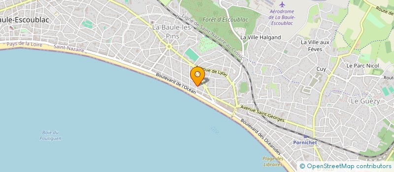 localisation de l'entreprise SCI KERDONIS  LA BAULE-ESCOUBLAC