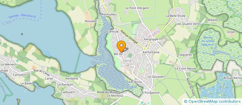 localisation de l'entreprise SCI KERDREM à SENE