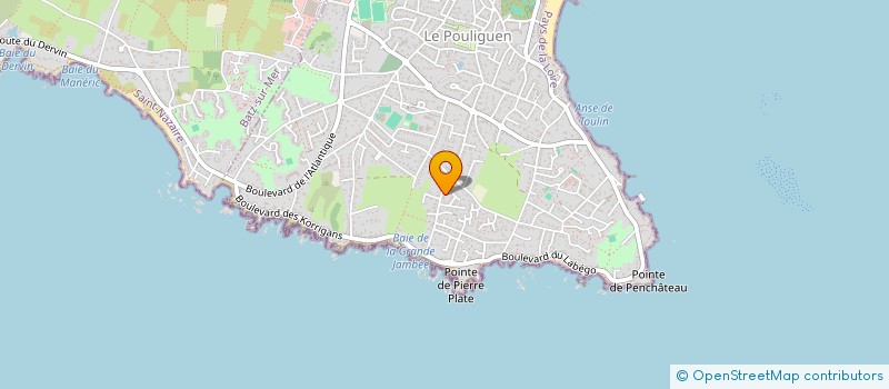 localisation de l'entreprise SCI KEREON  LE POULIGUEN