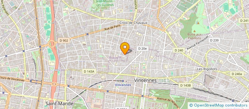 localisation de l'entreprise SCI KERESTEDJIAN à MONTREUIL