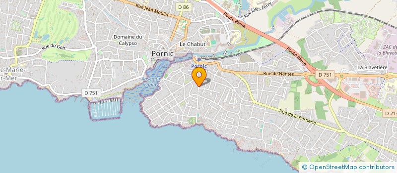 localisation de l'entreprise SCI KERFATHO  PORNIC