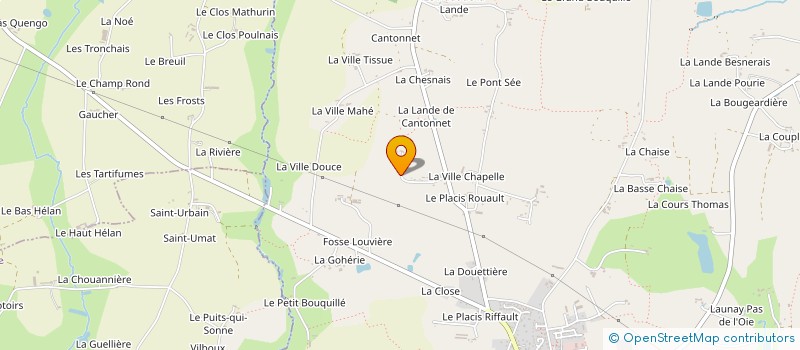 localisation de l'entreprise SCI KERFLECH  ROMILLE