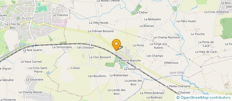 localisation de l'entreprise SCI KERFREDERIC à SAINT-GILLES