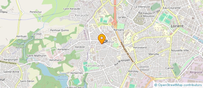 localisation de l'entreprise SCI KERGANET  REDENE