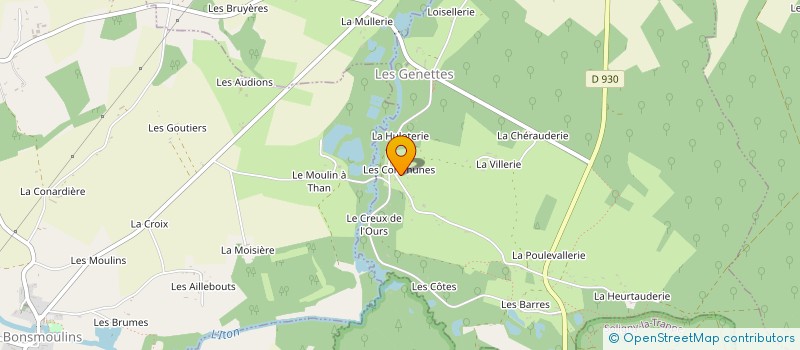 localisation de l'entreprise SCI KERGENETTES à LES GENETTES