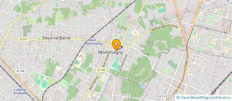 localisation de l'entreprise SCI KERGO  MONTMAGNY