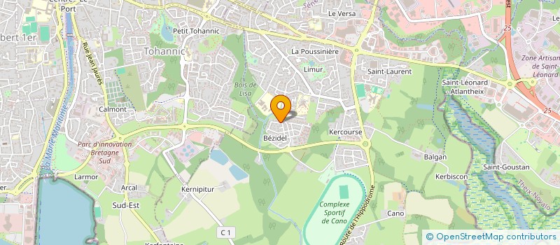 localisation de l'entreprise SCI KERGRAS à SENE