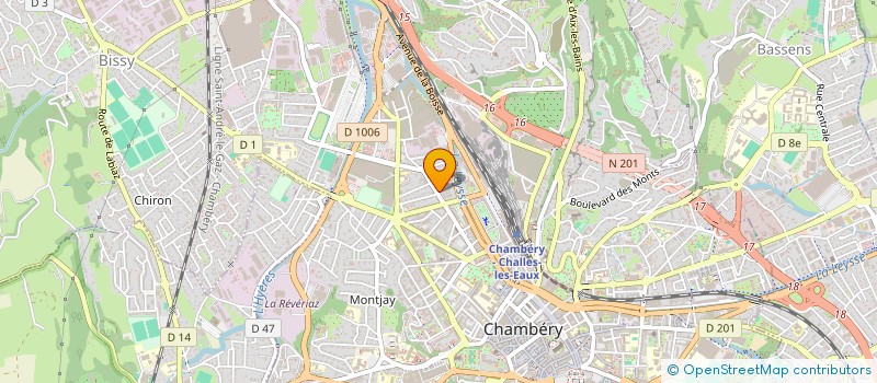 localisation de l'entreprise SCI KERGUELEN  CHAMBERY