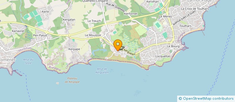 localisation de l'entreprise SCI KERGUELEN  LARMOR-PLAGE