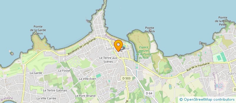 localisation de l'entreprise SCI KERIADENN  SAINT-LUNAIRE
