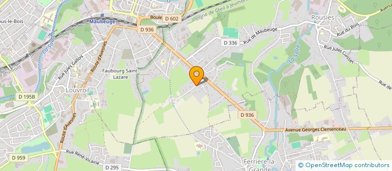 localisation de l'entreprise SCI KERIHUEL  ROUSIES