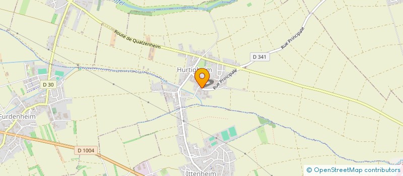 localisation de l'entreprise SCI KERIMO  QUATZENHEIM