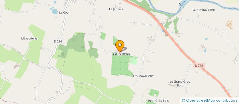 localisation de l'entreprise SCI KERIOLET  LE LION D'ANGERS