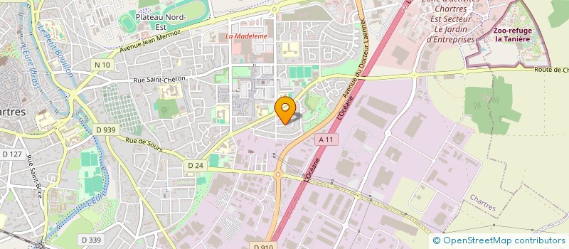 localisation de l'entreprise SCI KERISOUET à CHARTRES