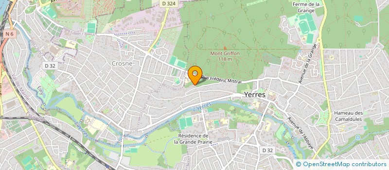 localisation de l'entreprise SCI KERITY  YERRES