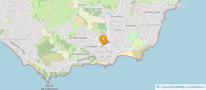 localisation de l'entreprise SCI KERKARMA  SAINT-NAZAIRE