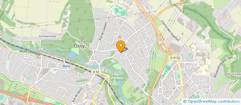 localisation de l'entreprise SCI KERKENY CANO  OSNY