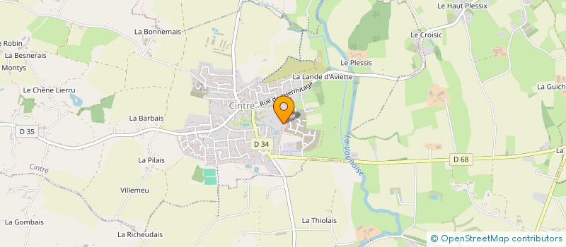 localisation de l'entreprise SCI KERLAUKA  CINTRE