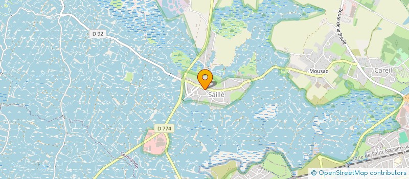 localisation de l'entreprise SCI KERLEGAL  GUERANDE