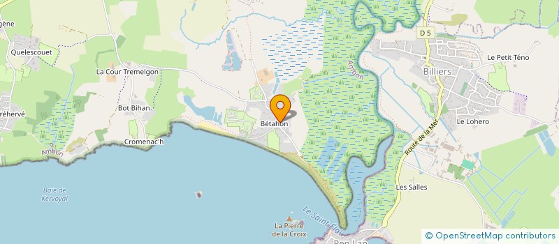 localisation de l'entreprise SCI KERLEROUX  BILLIERS