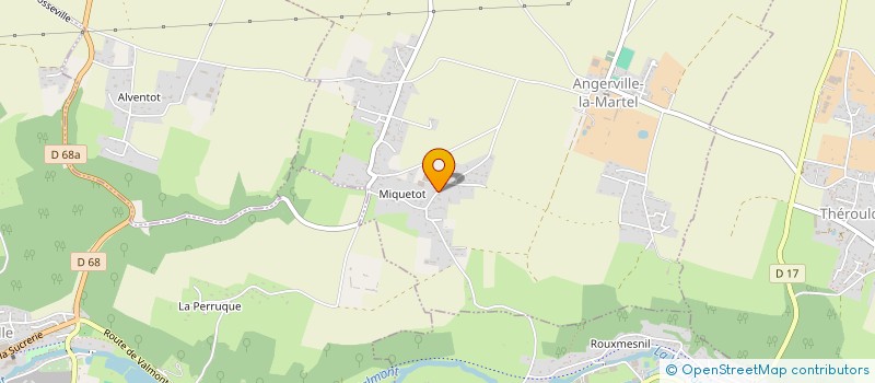 localisation de l'entreprise SCI KERLESCANT  ANGERVILLE-LA-MARTEL