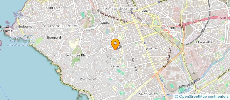 localisation de l'entreprise SCI KERLILOU  MARSEILLE