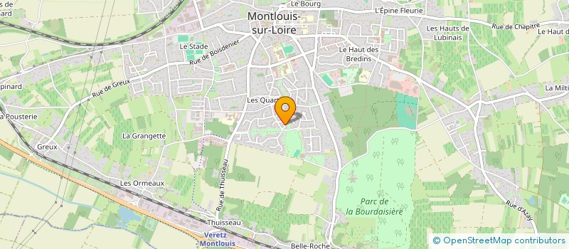 localisation de l'entreprise SCI KERLILY à MONTLOUIS-SUR-LOIRE