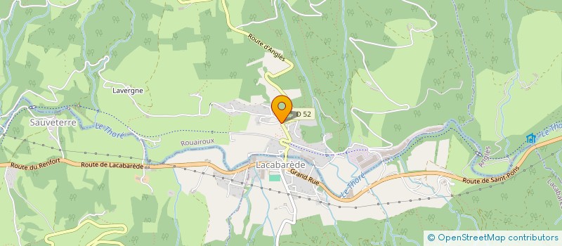 localisation de l'entreprise SCI KERLO  ROUAIROUX