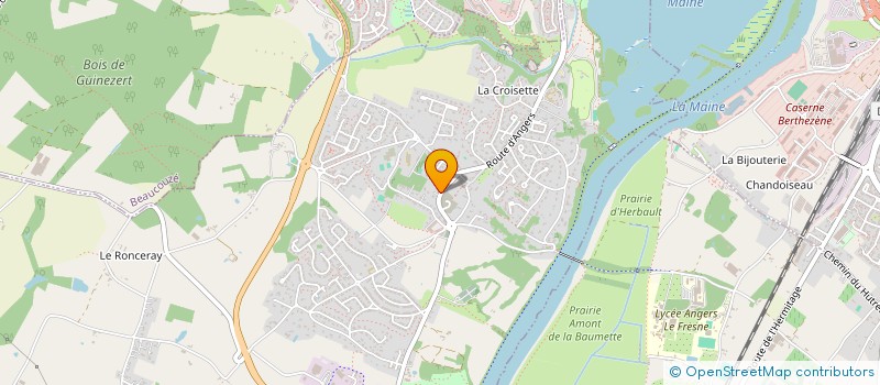 localisation de l'entreprise SCI KERLOC  BOUCHEMAINE