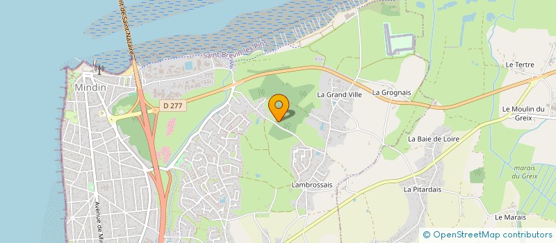 localisation de l'entreprise SCI KERMAC à SAINT BREVIN LES PINS