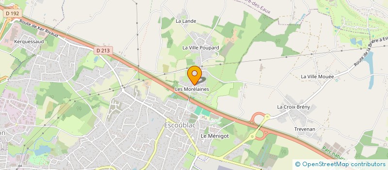 localisation de l'entreprise SCI KERMADEC  LA BAULE-ESCOUBLAC