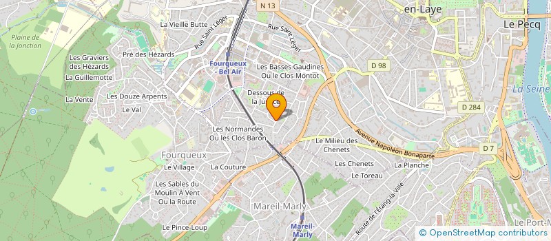 localisation de l'entreprise SCI KERMALEC  SAINT-GERMAIN-EN-LAYE