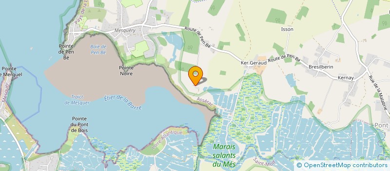 localisation de l'entreprise SCI KERMALINGE  ASSERAC