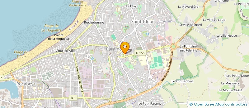 localisation de l'entreprise SCI KERMALO  SAINT-MALO