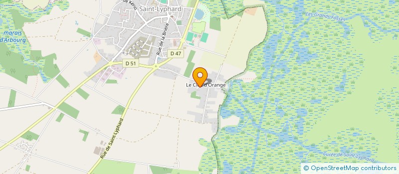 localisation de l'entreprise SCI KERMALO  SAINT-LYPHARD