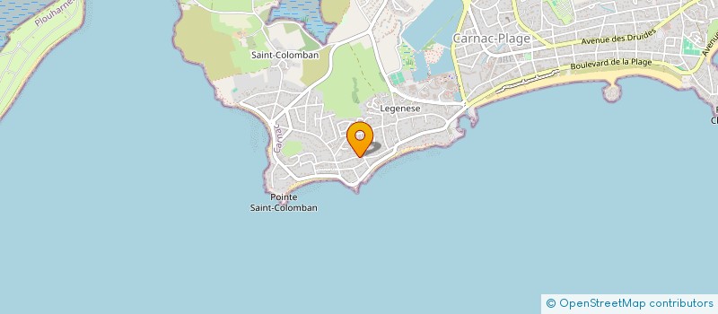 localisation de l'entreprise SCI KERMANIC'H  CARNAC