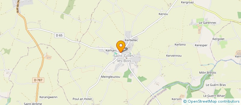 localisation de l'entreprise SCI KERMARIA  GOUDELIN