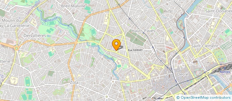 localisation de l'entreprise SCI KERMARIA à NANTES