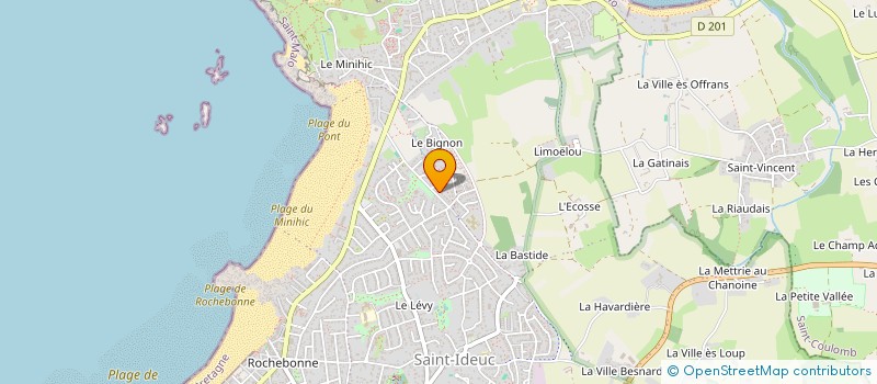 localisation de l'entreprise SCI KERMARO  SAINT-MALO